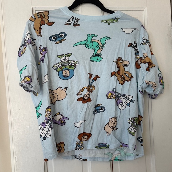 Women’s Toy Story Character Pajama Set - Light Blue - Picture 4 of 5